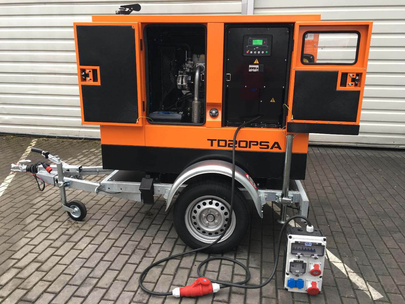 Stacionární dieselová elektrocentrála TD 20 P/PA