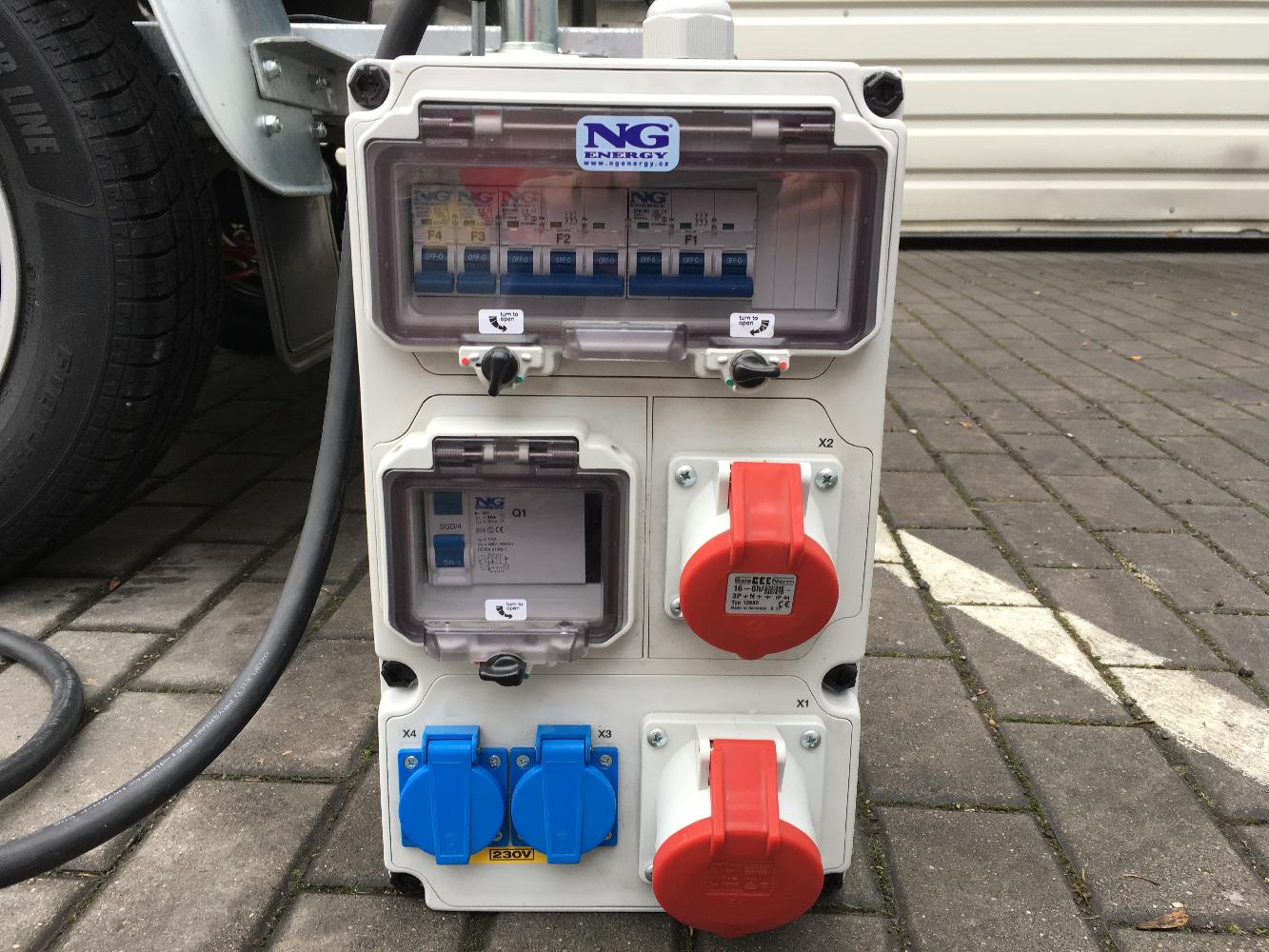 Stacionární dieselová elektrocentrála TD 20 P/PA
