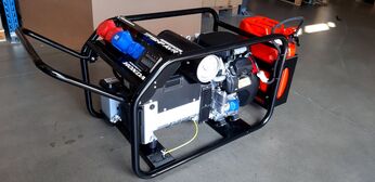 Rámová profesionální elektrocentrála TP 12 HP s podvozkem