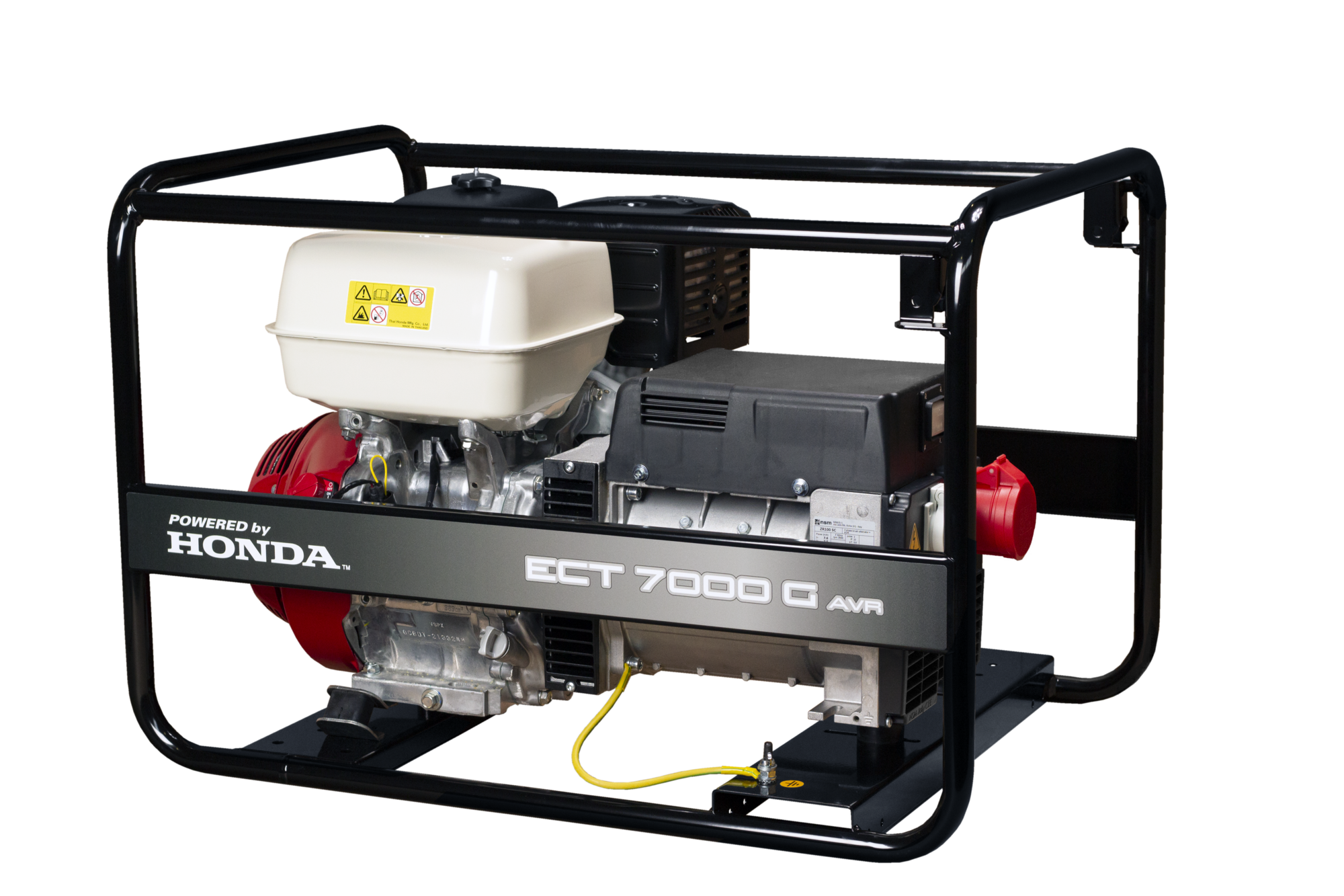 Rámová profesionální elektrocentrála ECT 7000G AVR