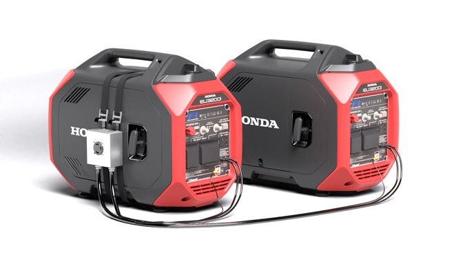 Honda Lehká kufříková elektrocentrála střídavého napětí EU 32i — fotografie 2
