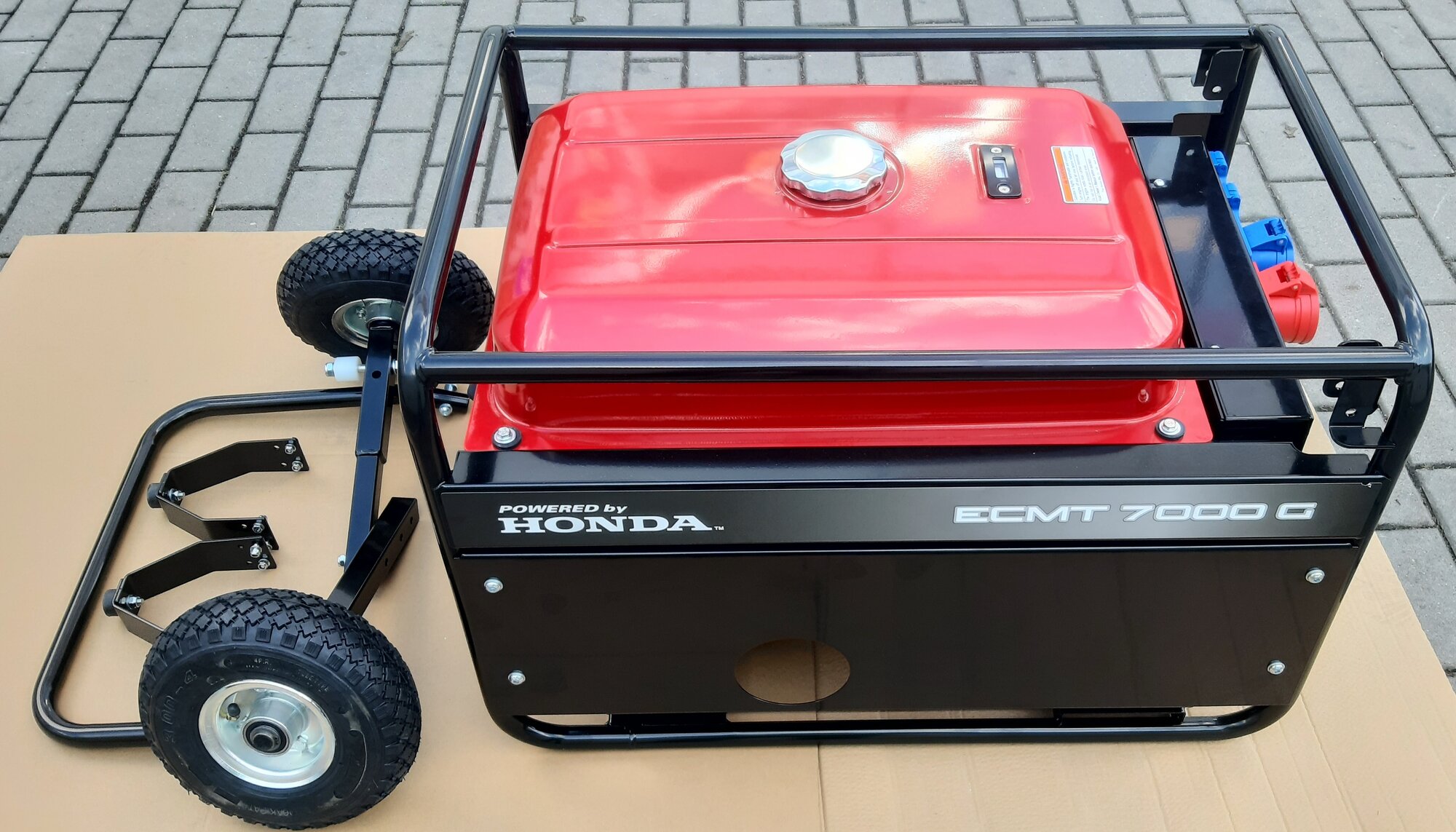 Rámová profesionální elektrocentrála ECMT 7000G