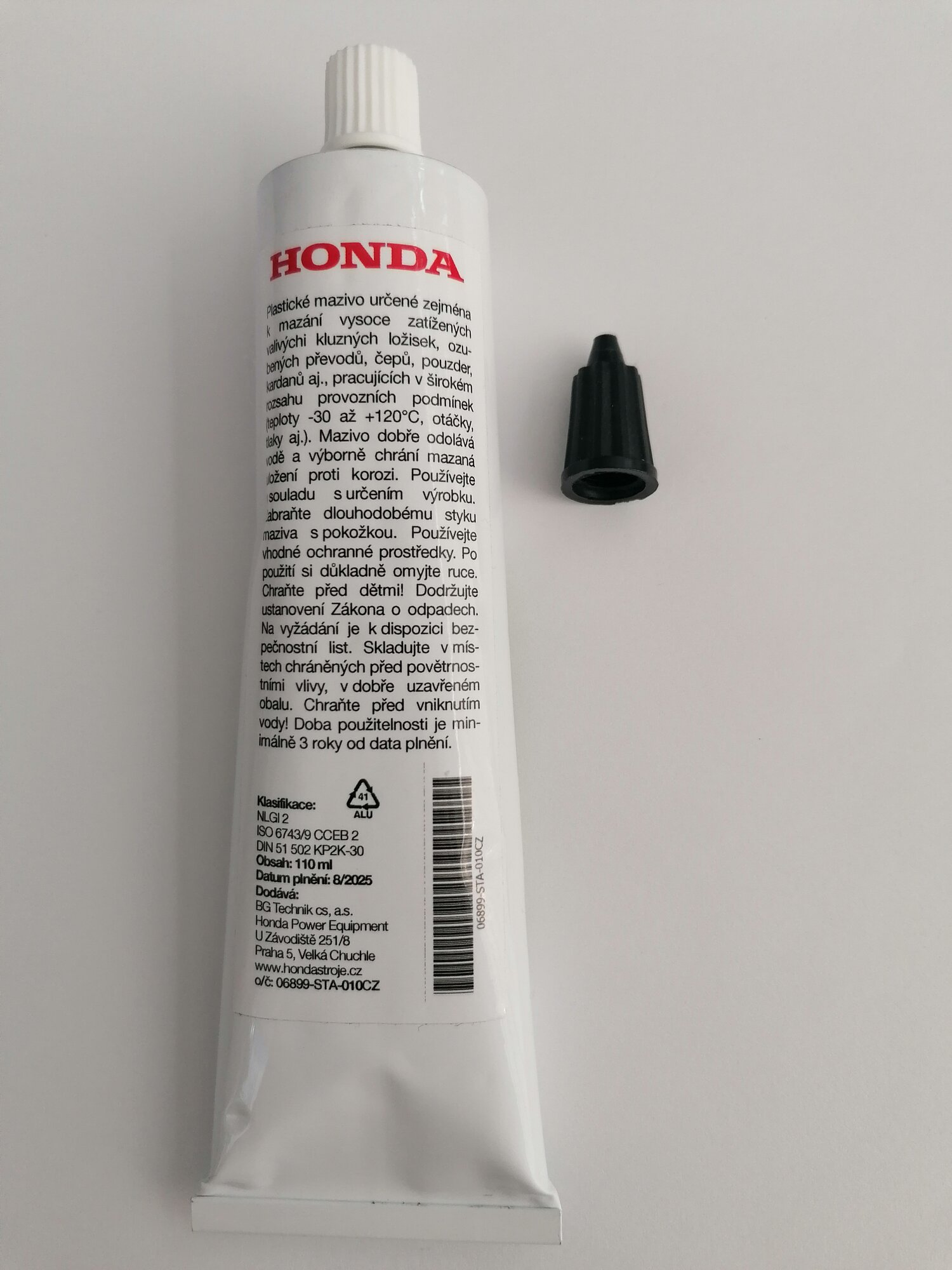 Tuk do úhlových převodů - 110ml tuba + aplikační špička