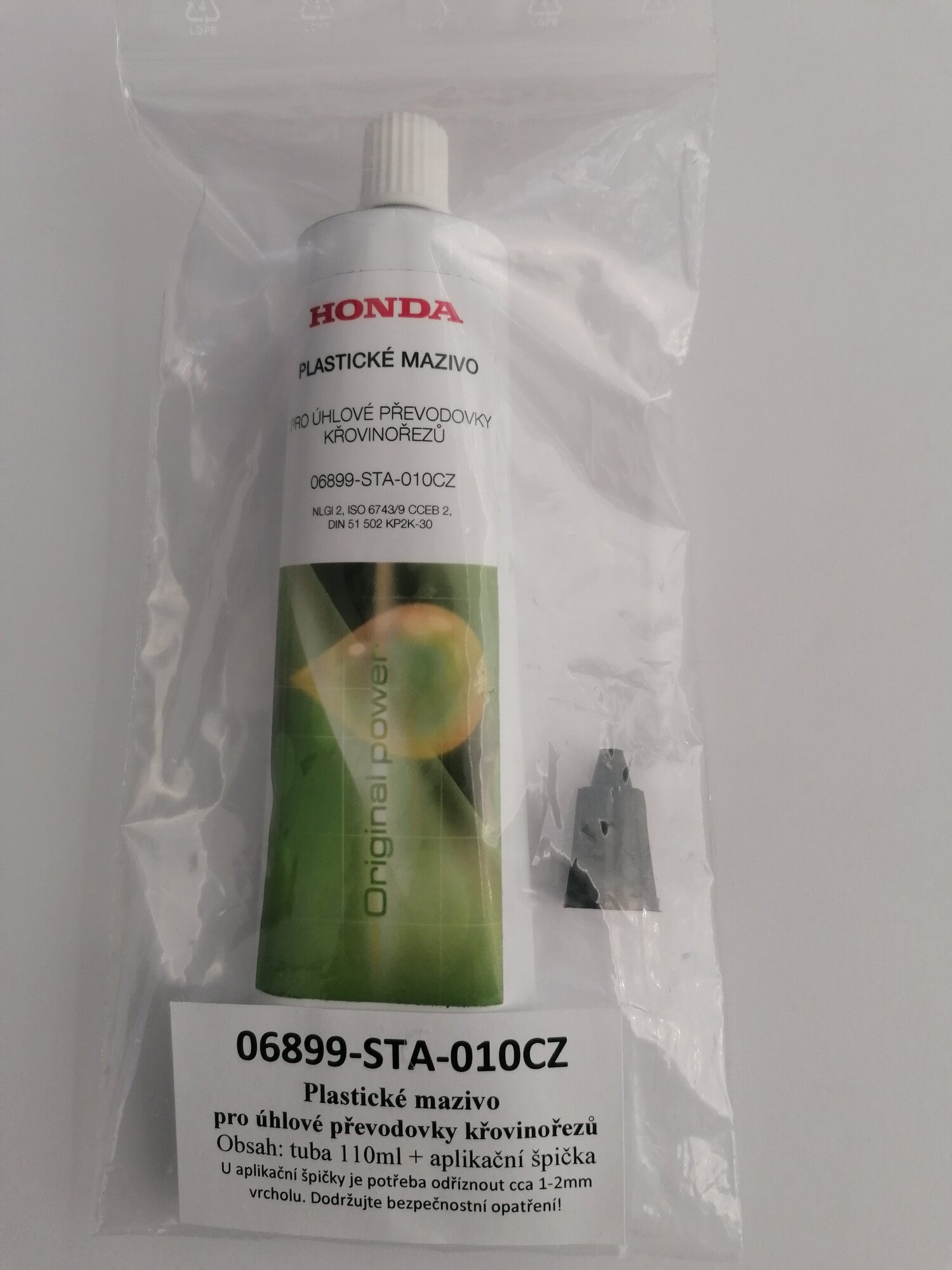 Tuk do úhlových převodů - 110ml tuba + aplikační špička